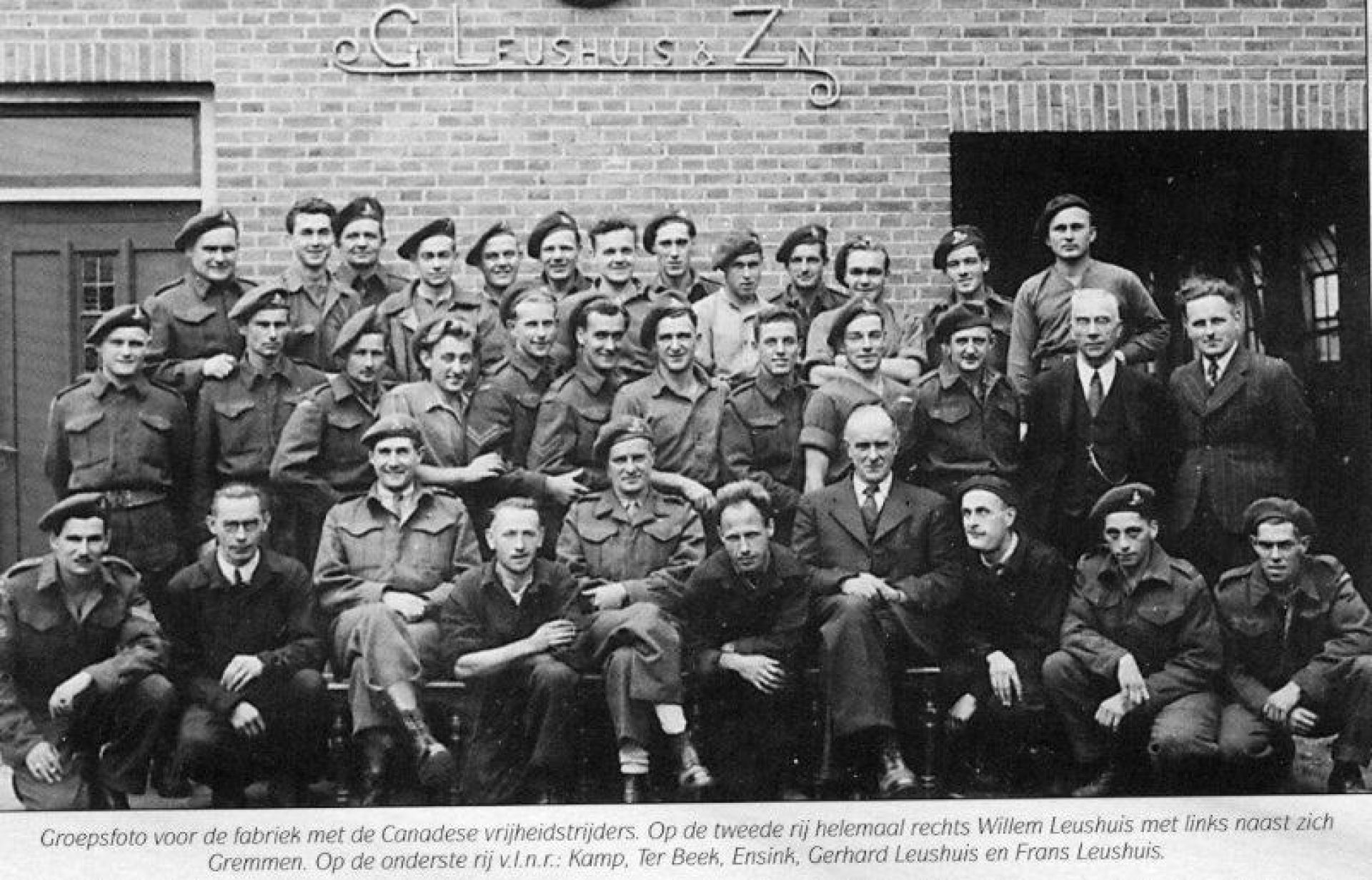 De Geschiedenis van Delden in Beeld - Canadese bevrijders 1945