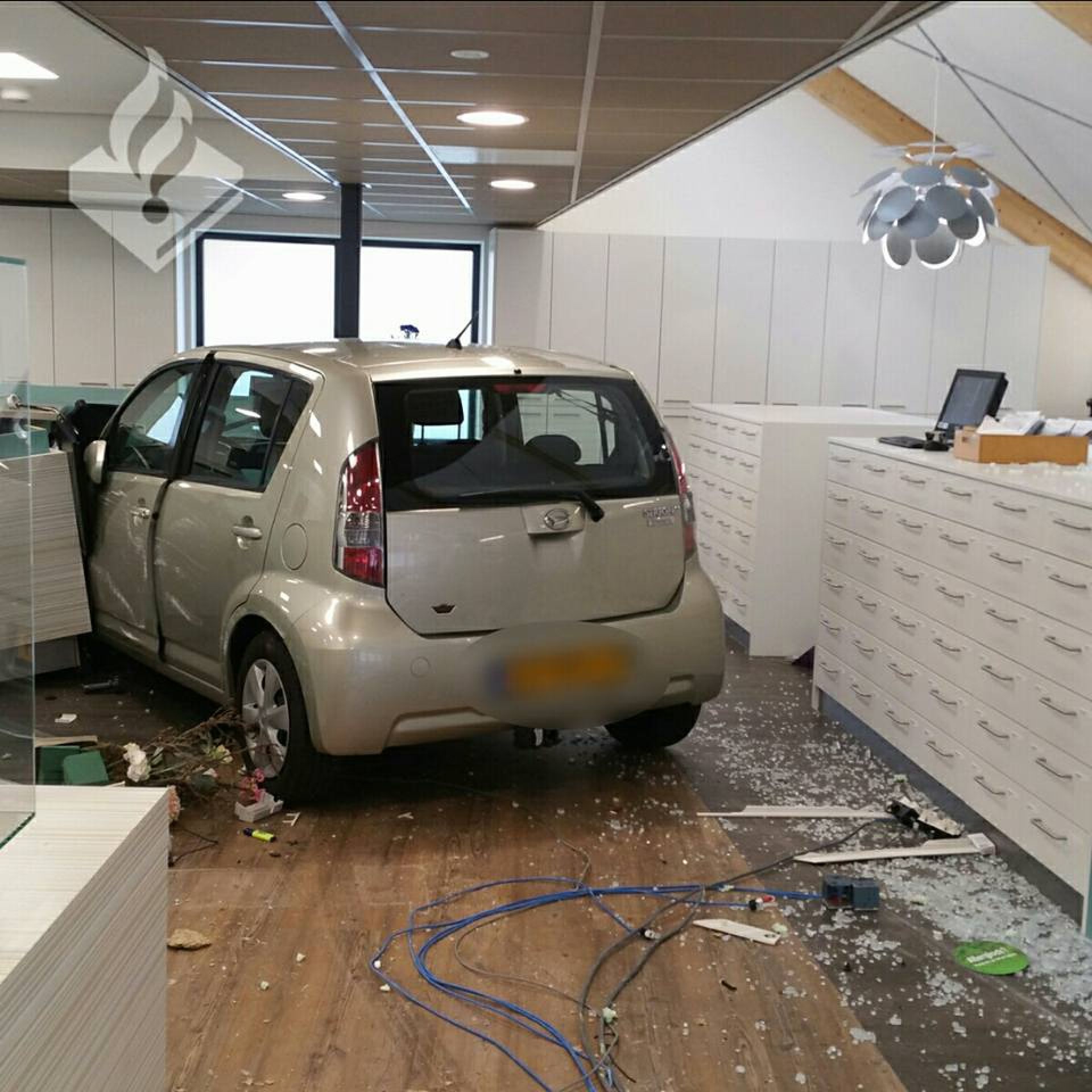 Update: Geen gewonden wel enorme ravage in apotheek