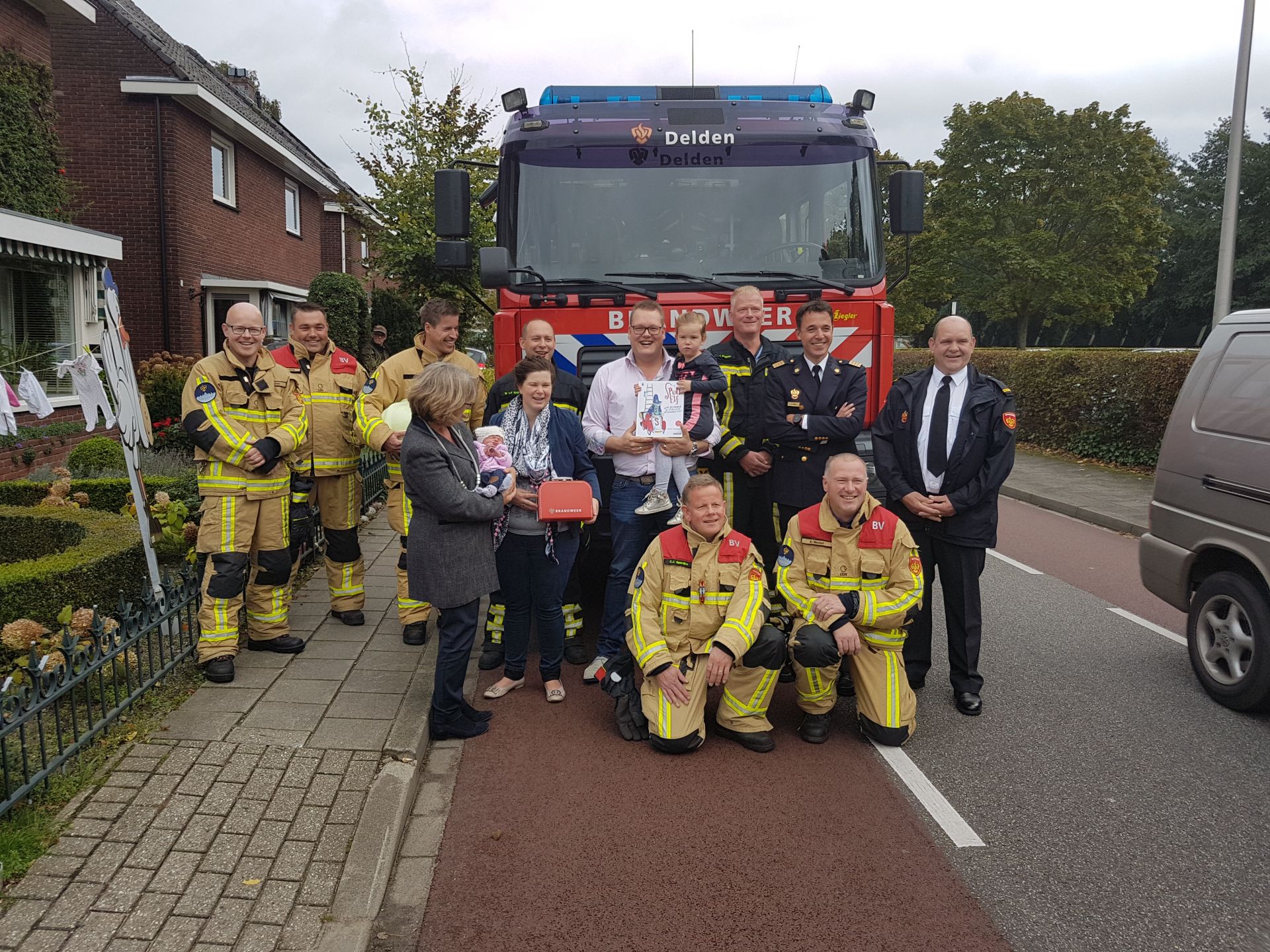 Video: Kraamschudden in Delden in kader van brandpreventieweken