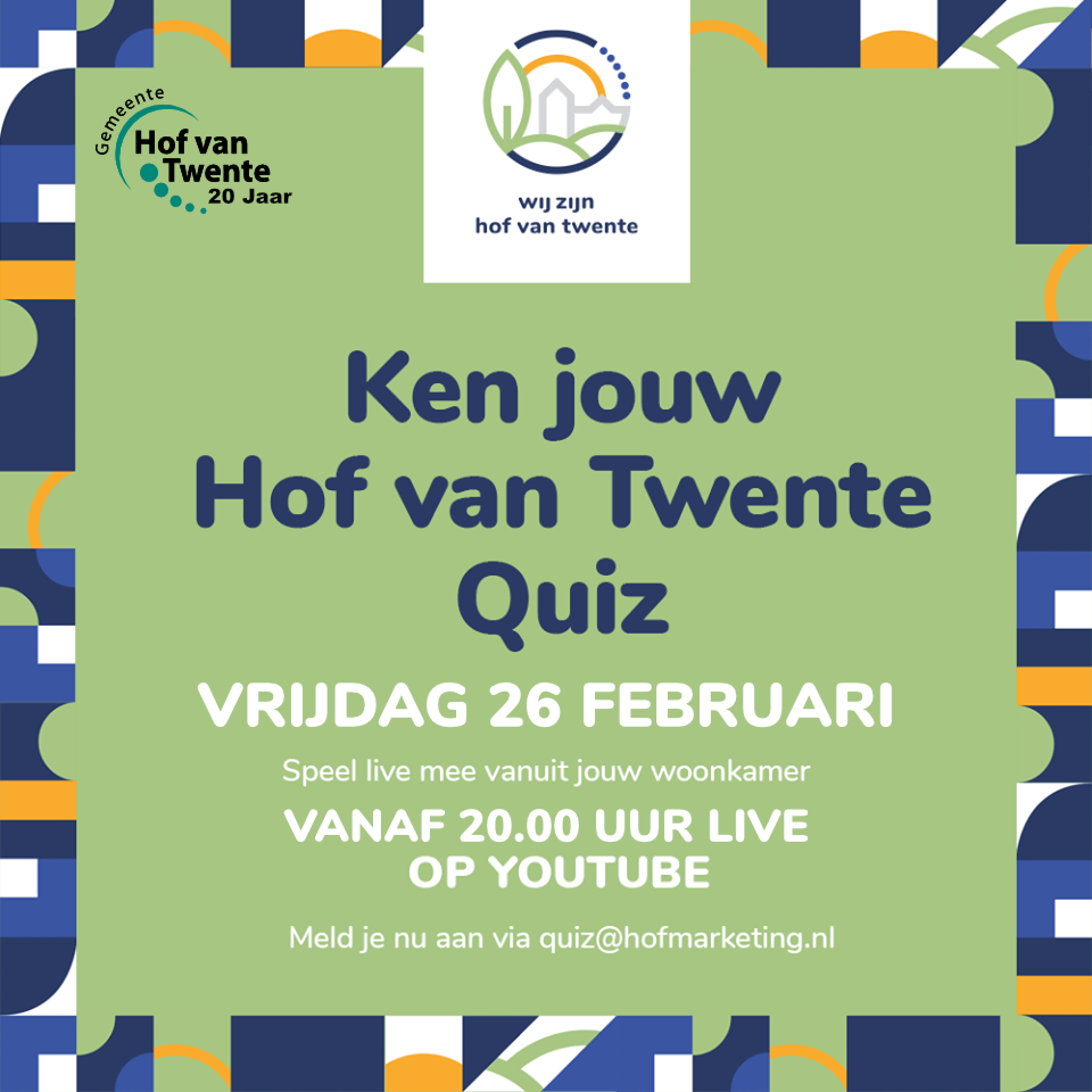 Wie is d&eacute; Hof van Twente kenner?
