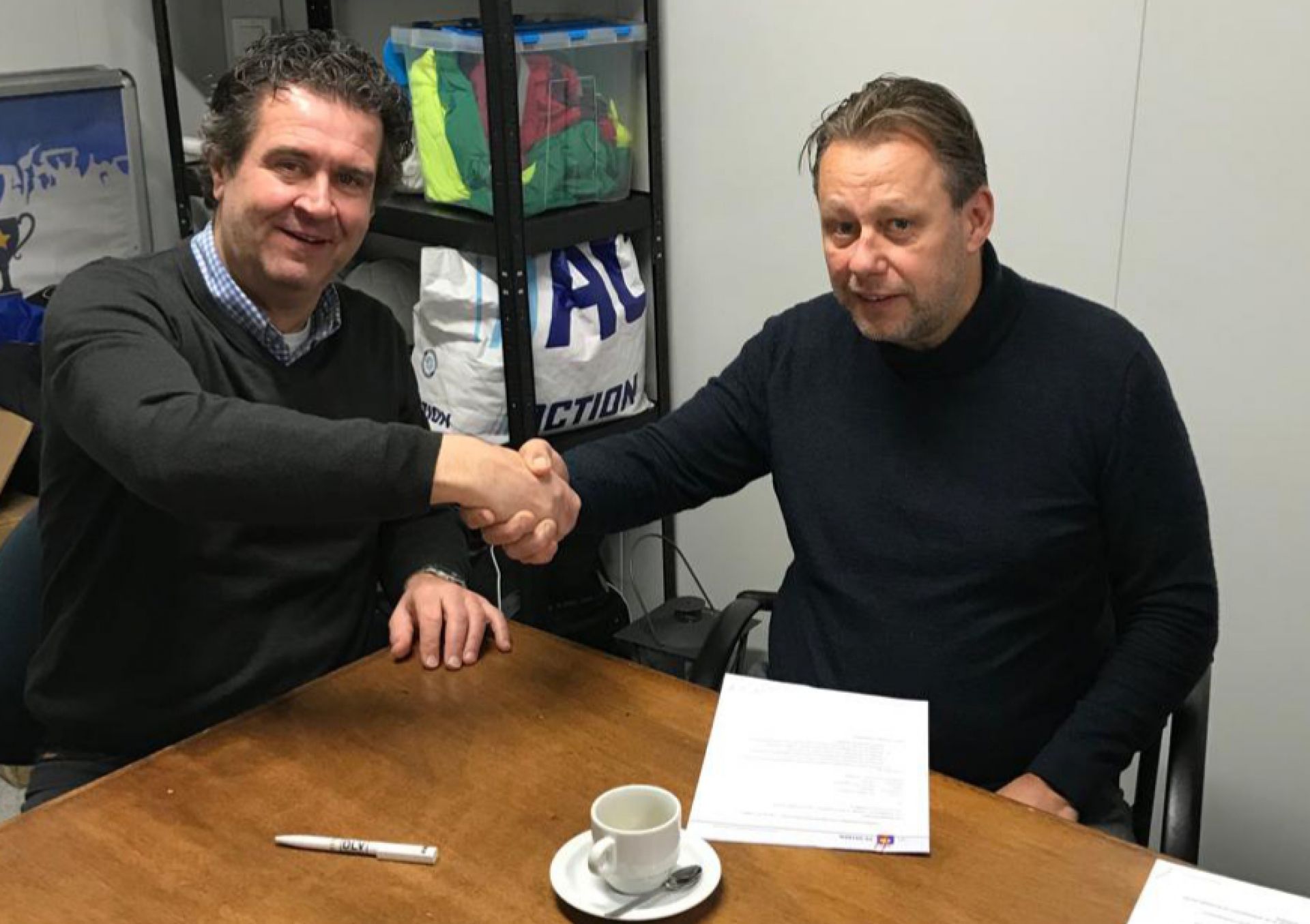 Nieuwe SV Delden coach ondertekent contract