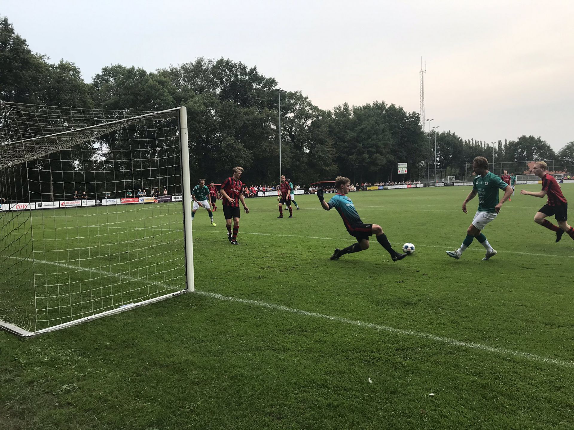 Rood Zwart niet opgewassen tegen profs van Excelsior