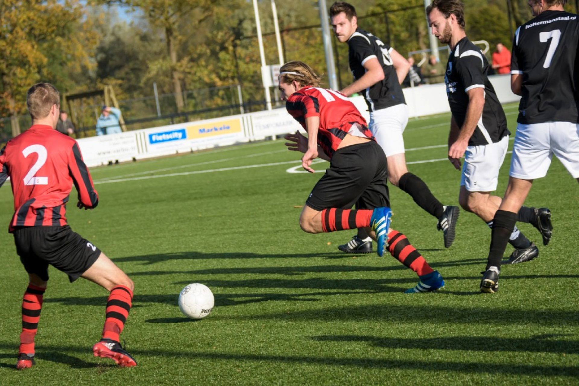 Update: Rood Zwart lijdt derde nederlaag op rij