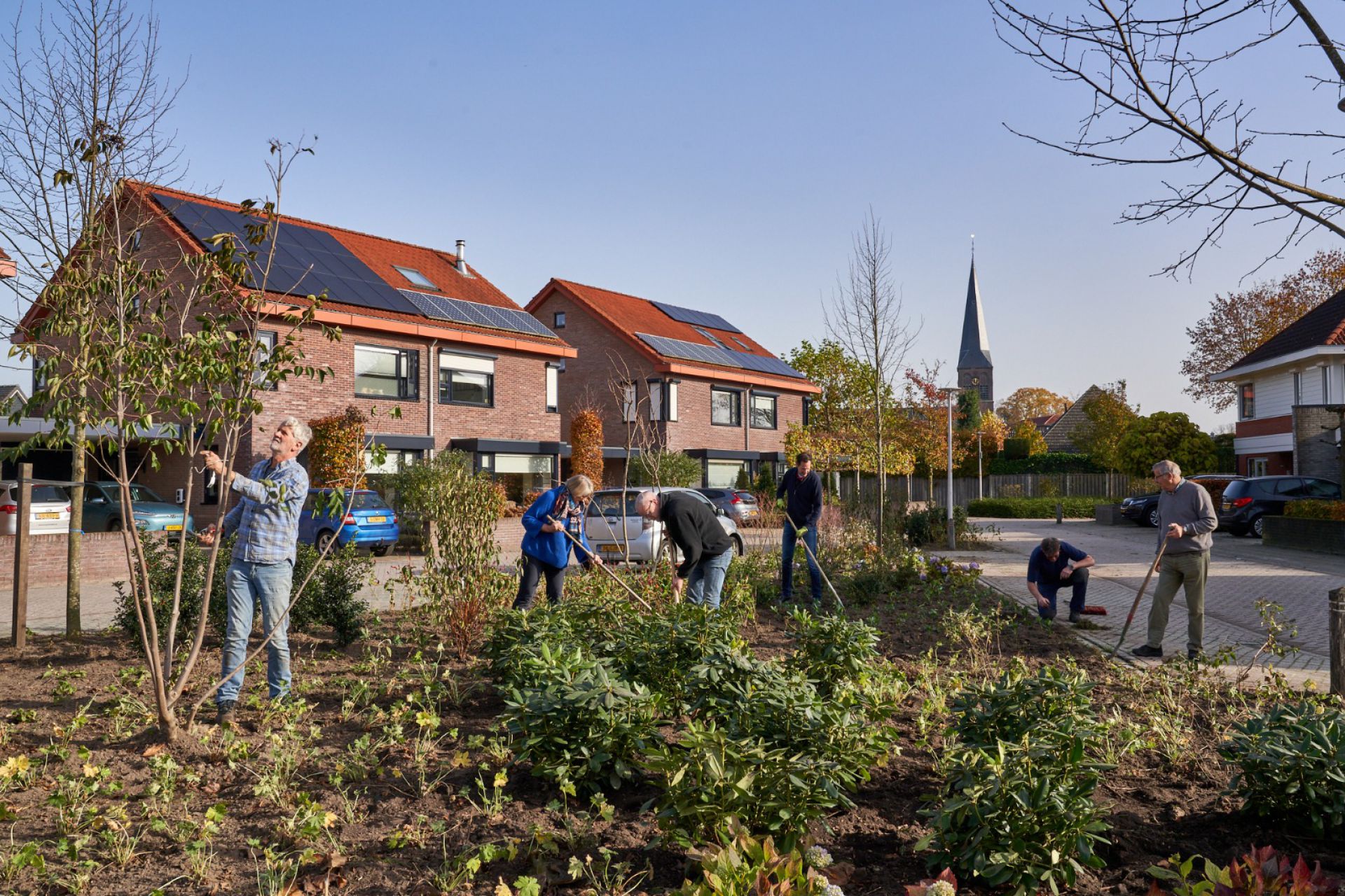 Grijs plein Schoppenstede wordt groene oase