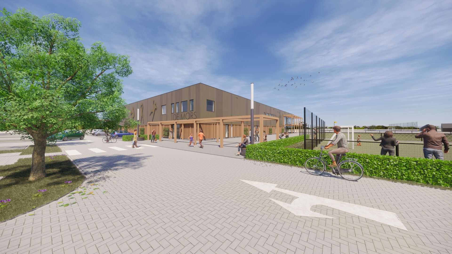 Gezamenlijke open dag sportverenigingen op sportpark de Mors