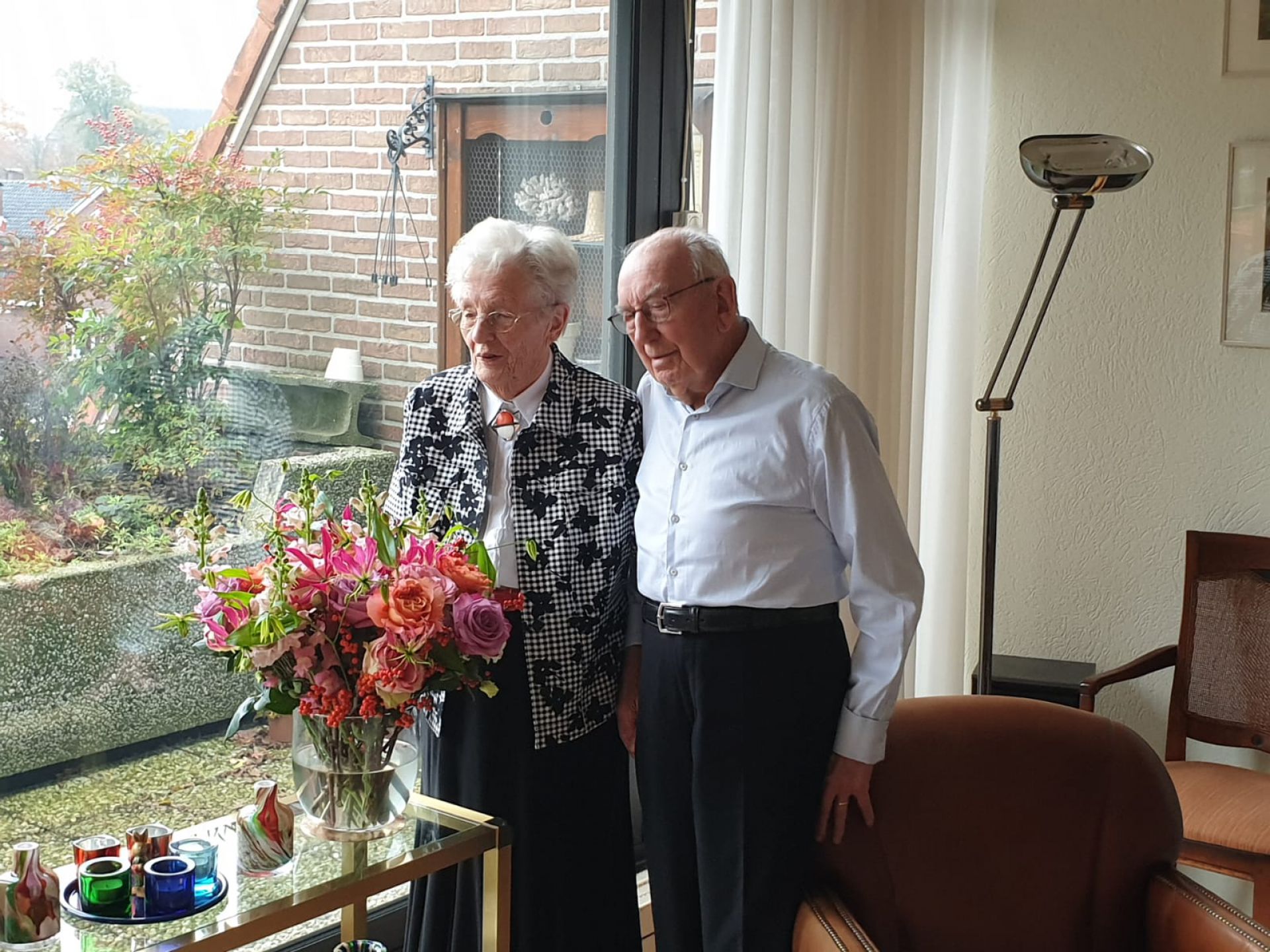 Deldens echtpaar Van der Veer viert 60-jarig huwelijk