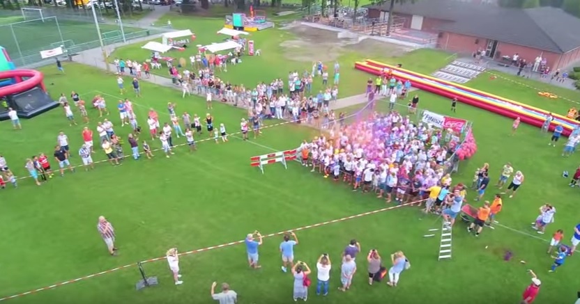 Update: Color Run RZ hoogtepunt op drukbezochte open dag - Video online!