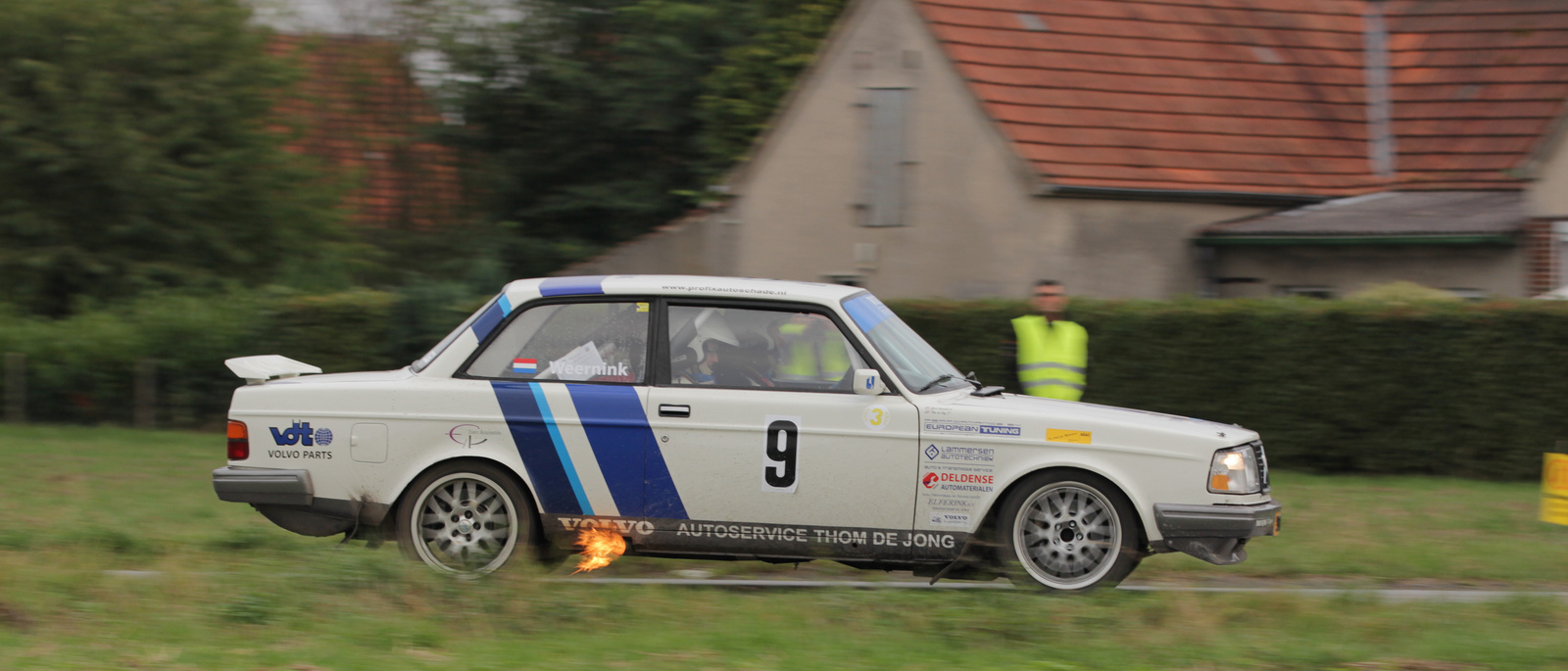 Goed resultaat voor Thom de Jong  Rallysport in Duitsland