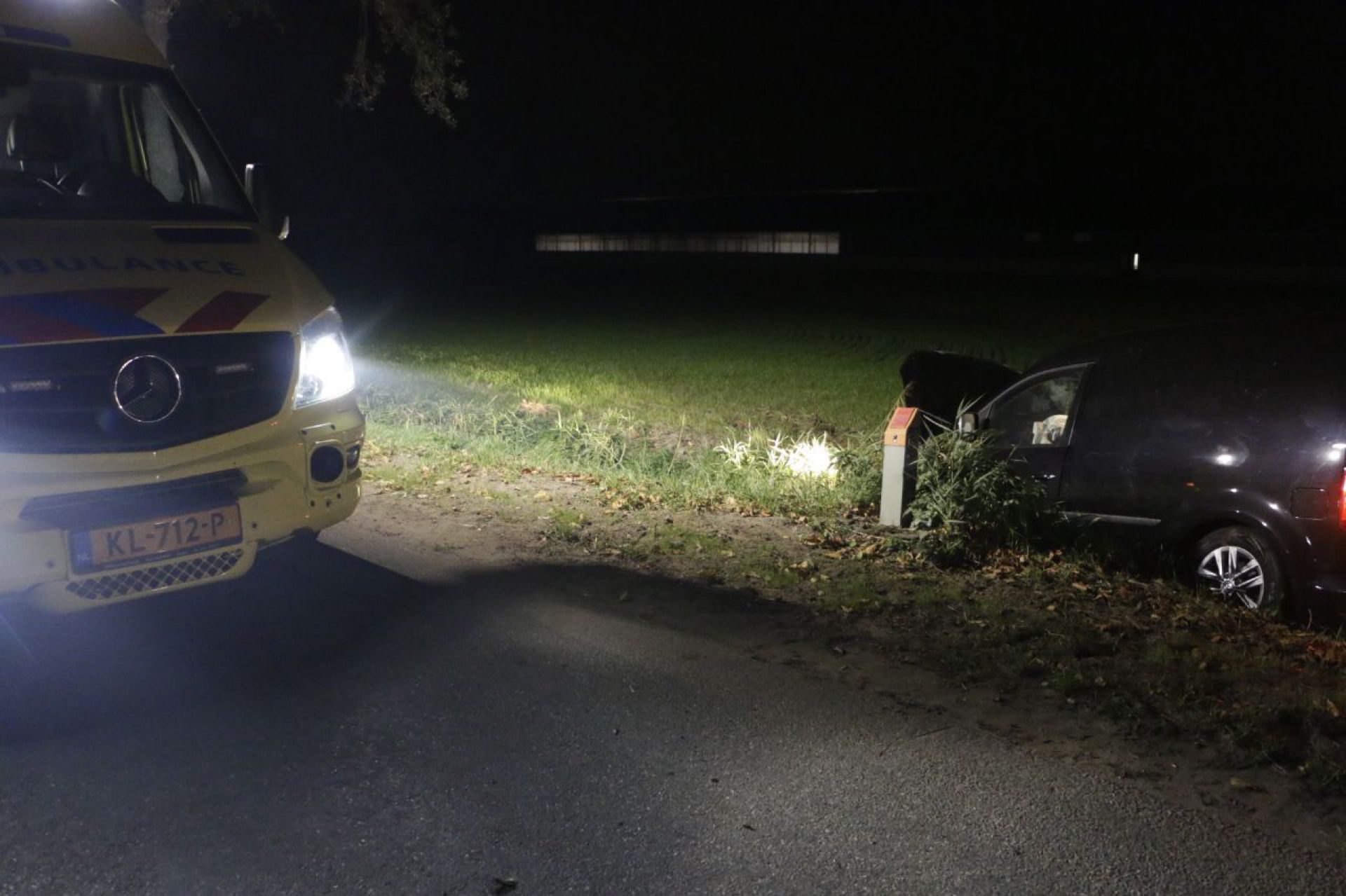 Vrouw gewond bij eenzijdig ongeval in Ambt Delden
