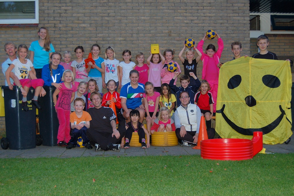 Kangoeroe Klup korfbalvereniging Zwart Wit op zaterdag 5 oktober