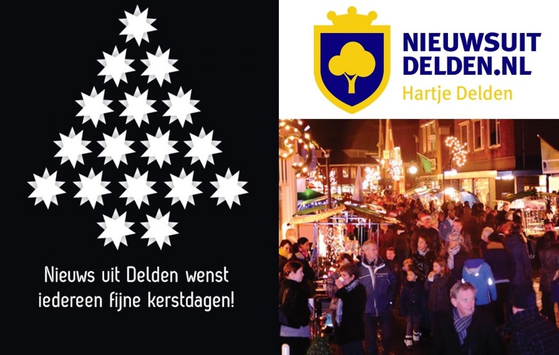 Nieuws uit Delden wenst iedereen prettige kerstdagen!