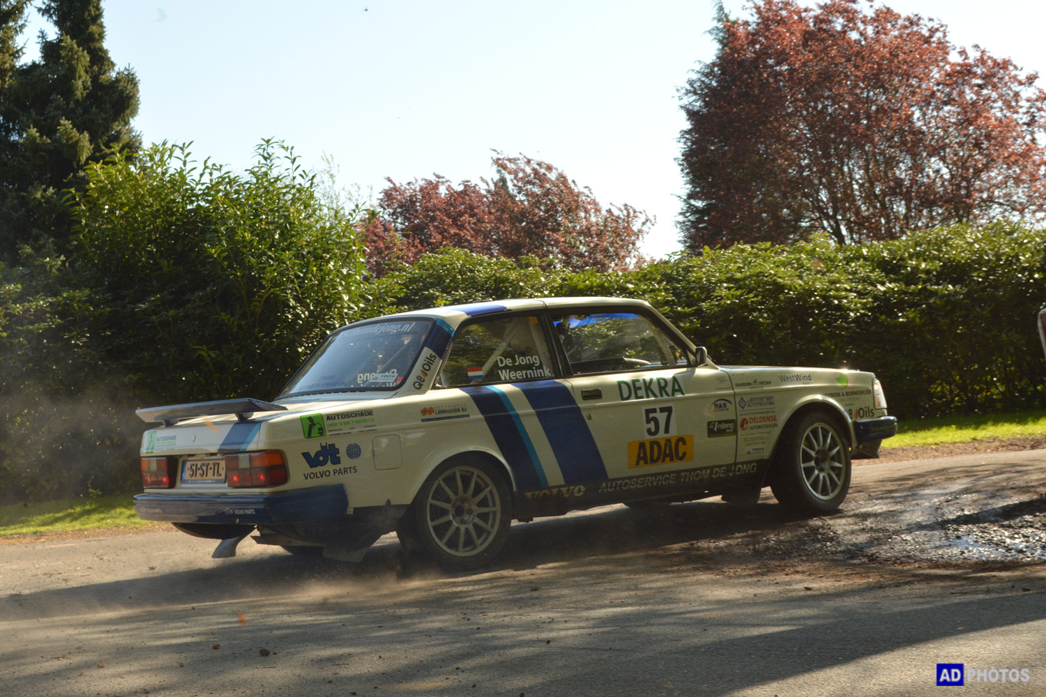 Knappe prestatie Rallyteam van Thom de Jong in Duitse Sulingerland