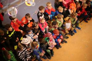 Bezoek basisscholen kindercarnaval