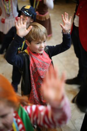 Bezoek basisscholen kindercarnaval