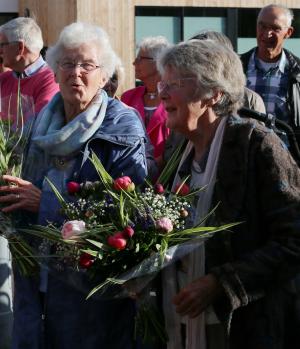Onthulling kunstwerk Vos en Nijntje
