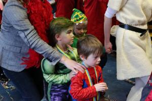 Bezoek basisscholen kindercarnaval