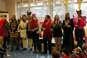 Bezoek basisscholen kindercarnaval