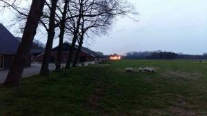Paasvuren Delden en Deldenerbroek