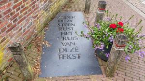 Grafsteen centrum Delden