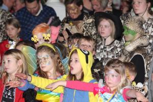 Feest sporthal Kindercarnaval 2017