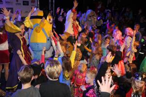 Feest sporthal Kindercarnaval 2017