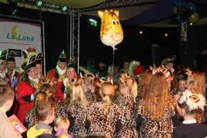 Feest sporthal Kindercarnaval 2017