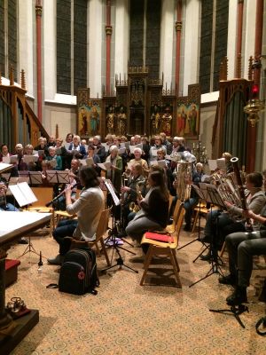 Eucharistieviering Amicitia en Blasiuskoor Delden voor Heilige Blasius