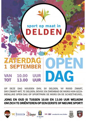 Gezamenlijke Open Dag Deldense sportverenigingen op 1 september