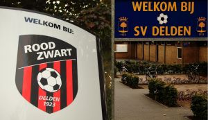 Rood Zwart start bekercompetitie met punt, Zware nederlaag Delden